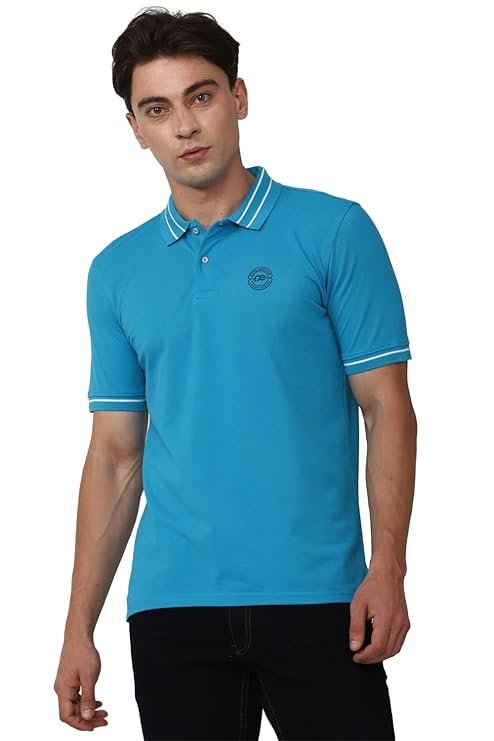 51G9SNm5WL._SY741_-1.jpg Men's Regular Fit Polo T-Shirt - Image 1