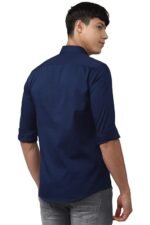 Men's Solid Casual Shirt - Image 4
