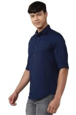 Men's Solid Casual Shirt - Image 5