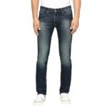 Men's Vapour Slim Fit Mid Waist Lightly Fade Jeans