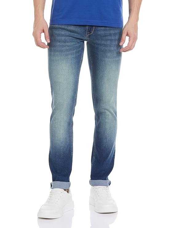 81L3A8ooxPL._SX569_.jpg Jeans Men Regular Fit Jeans - Image 1