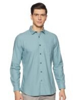 Men's Solid Slim Fit Casual Shirt