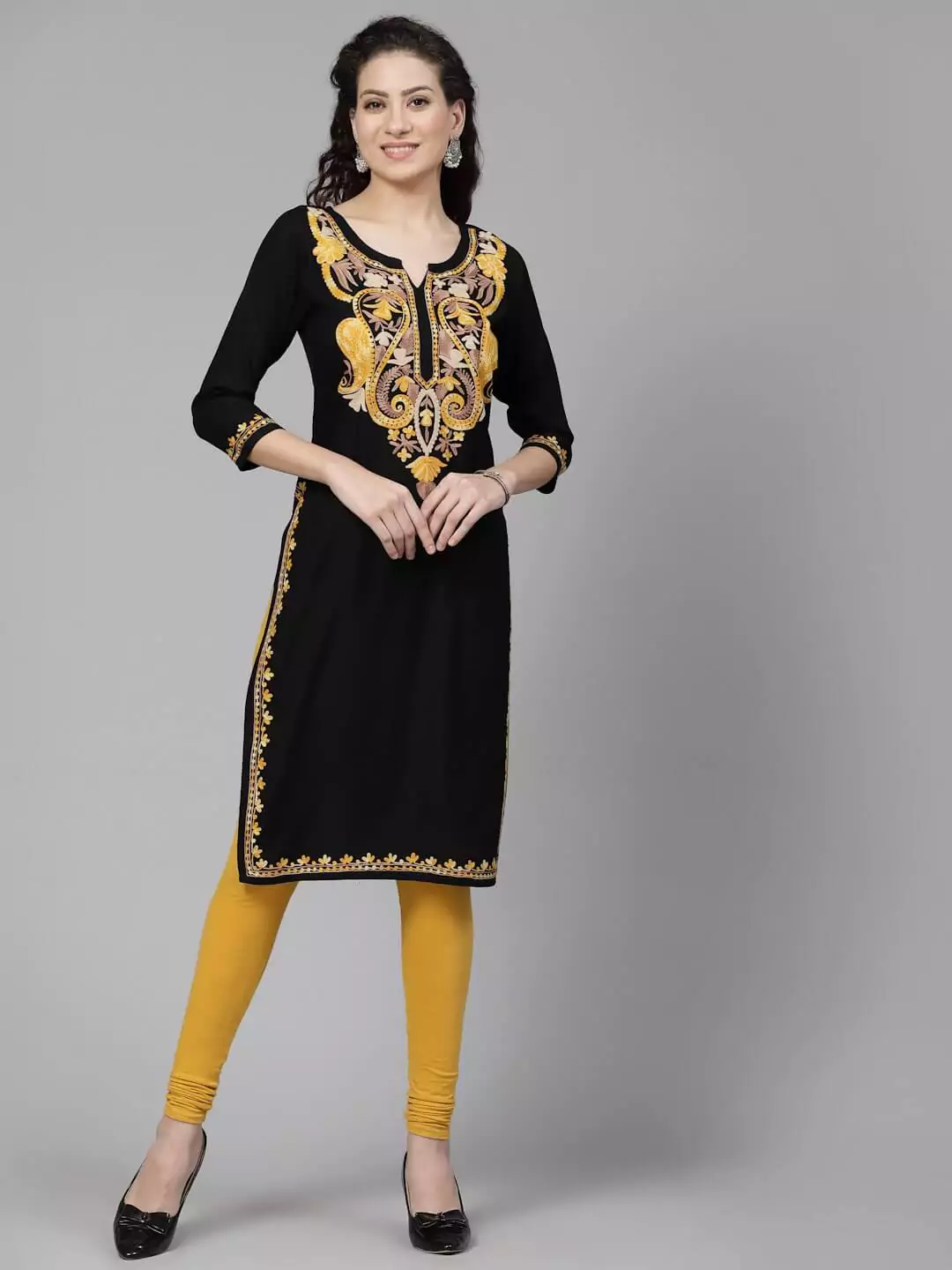 black-chinarkari-long1.webp Black Chinarkari Long - Image 1