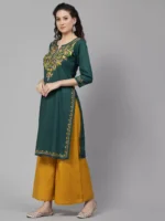 Bushra Green Kurti - Image 2