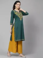 Bushra Green Kurti - Image 3