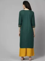 Bushra Green Kurti - Image 5