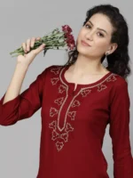 Yasmin Zari Work Kurti - Image 4